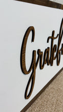 Load image into Gallery viewer, Grateful Wood Sign
