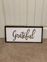Load image into Gallery viewer, Grateful Wood Sign
