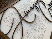 Load image into Gallery viewer, Amazing Grace Inspirational Wood Sign
