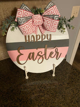 Load image into Gallery viewer, Happy Easter Premium Wood Round
